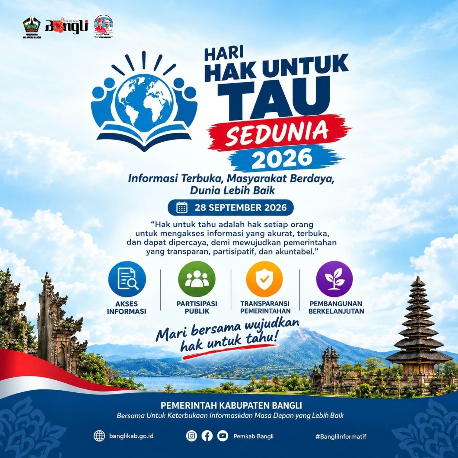 Selamat Memperingati Hari Hak Untuk Tau Sedunia