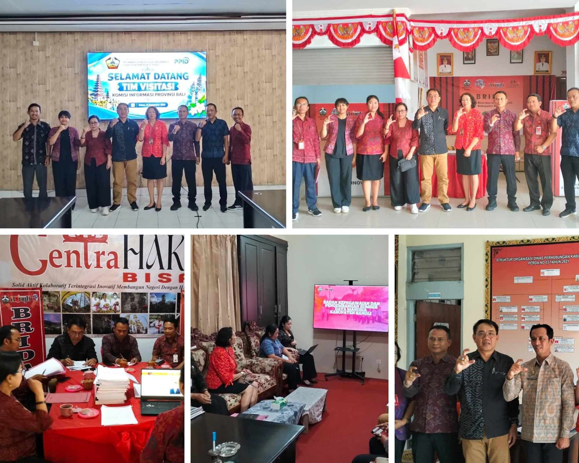 Visitasi Monev KIP 2026  "Pemkab Bangli Siapkan Tata Kelola PPID Berbasis Digital Perkuat Keterbukaan Informasi"